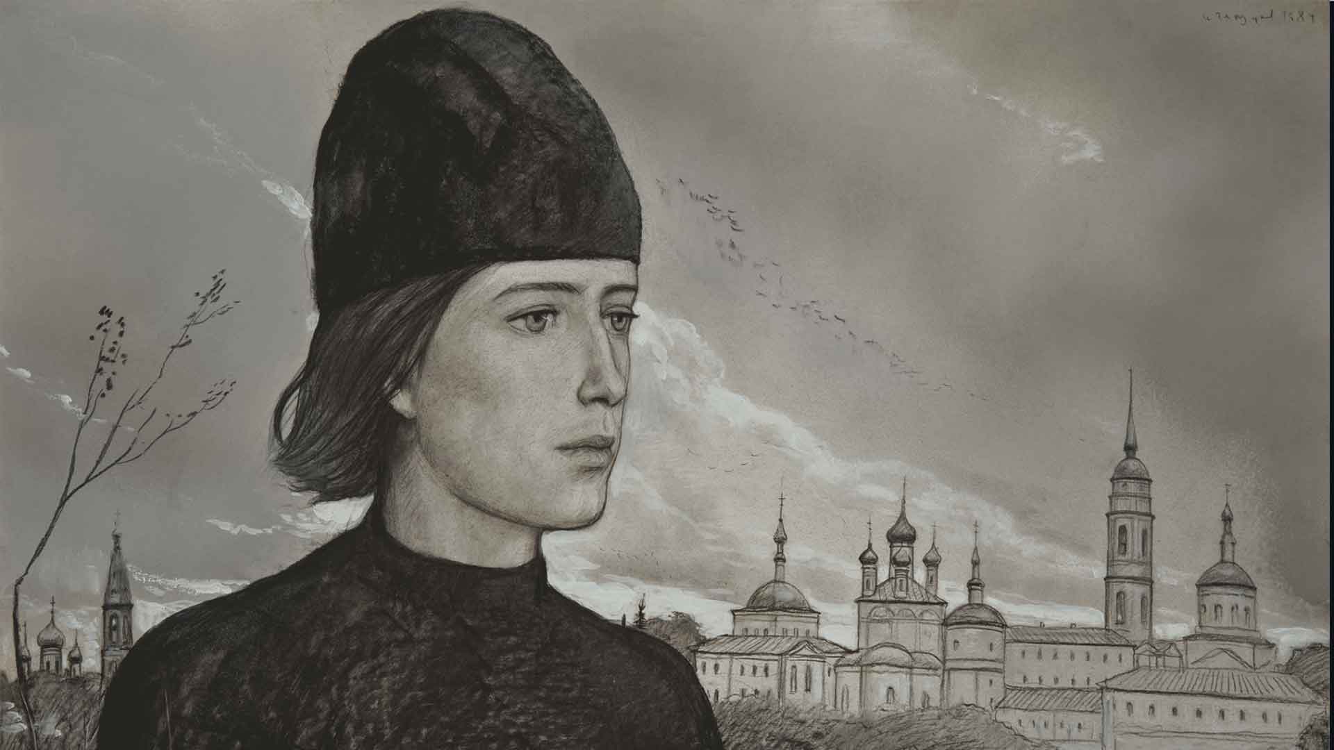 Алеша Карамазов. 1982 год. Иллюстрация
