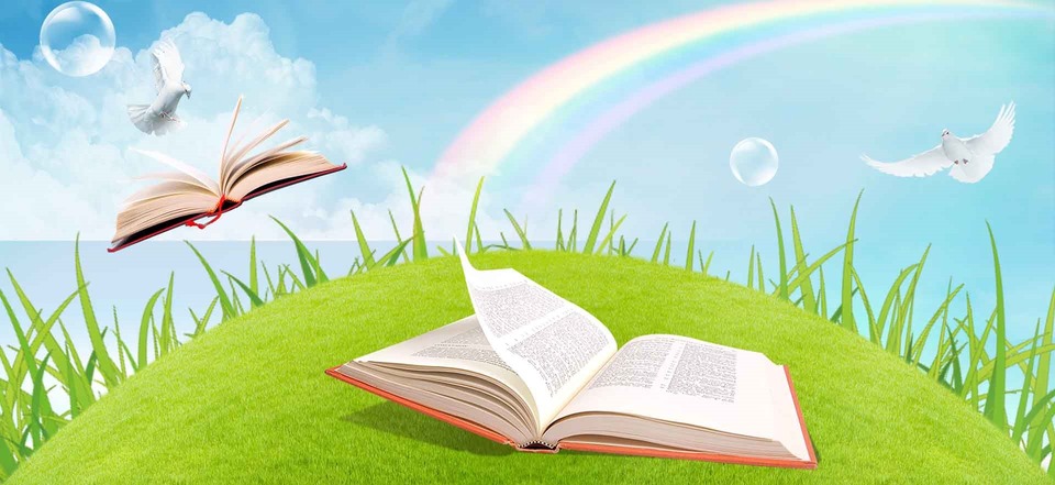 Лето книги рисунки
