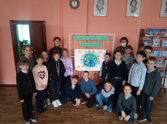 Экологическая игра «Мы — друзья природы» в Новоспасской библиотеке